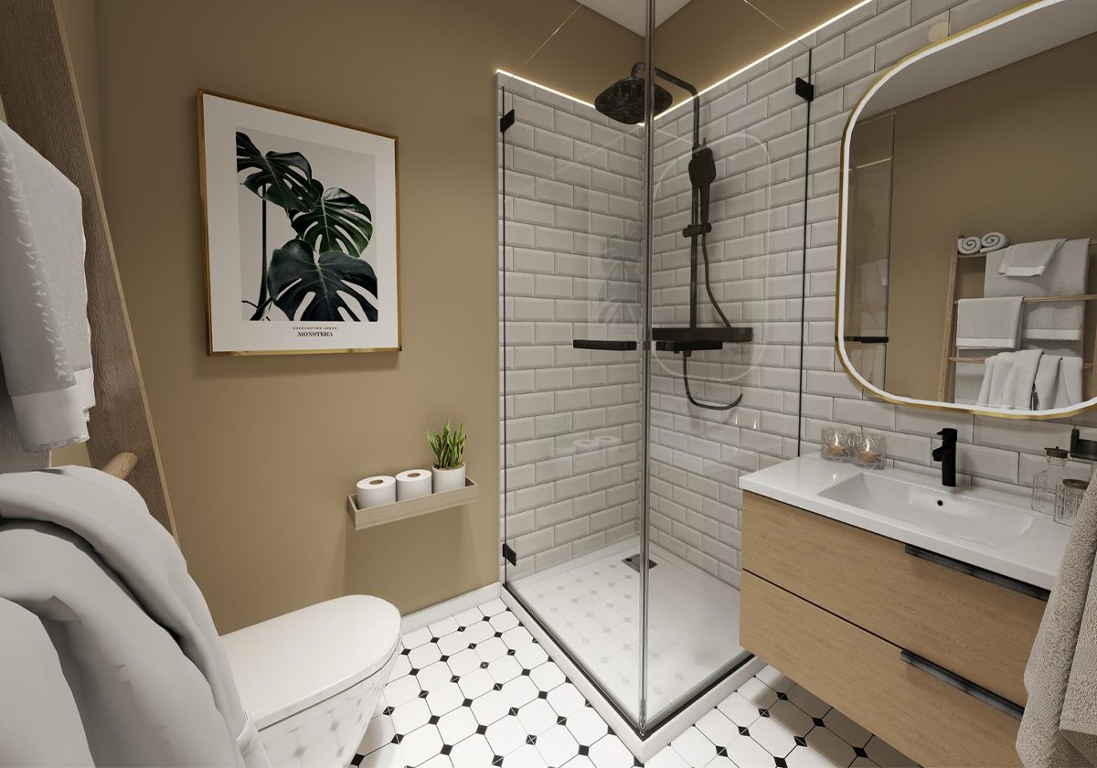 What are the minimum sizes of an ensuite?